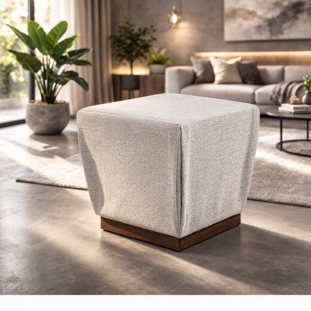 Puff (Pufe) Cartaxo
Praticidade, Elegância, alta qualidade.
Mais de 200 cores e tecidos diferentes.